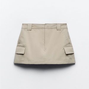 Zara Tan Skort